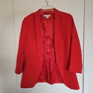H&M Vibrant Red Blazer